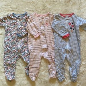 Gerber 6-9M Onesies. Lot of 3.
